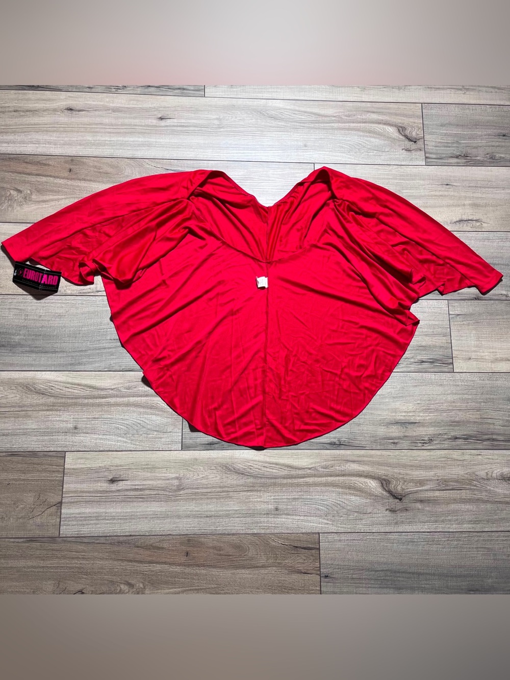 Eurotard Girls Angel Wing Praise Shrug Size Medium Red 13800C